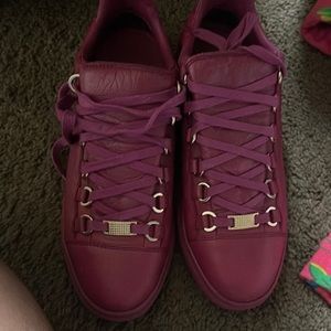 Balenciaga burgundy worn like 4 times good conditioning